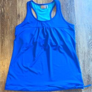 Athleta Colbalt Blue Tinker Tank Top Large